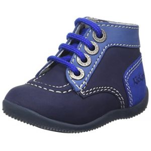 Image de Kickers Bonbon, Bottillons Mixte Bébé, Bleu (marine Bleu Petgrm 51), 19 EU