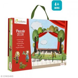 Avenue mandarine CO117O - Puzzle décor en volume, Petit théâtre