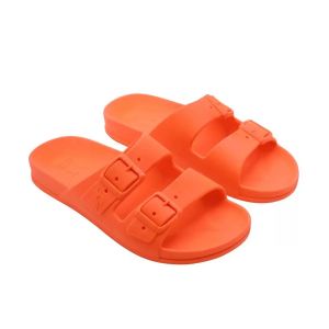 Cacatoes - Sandales Femme Bahia Orange Fluo - Orange - 40 - Femme - Sandales - Boutique Seven's