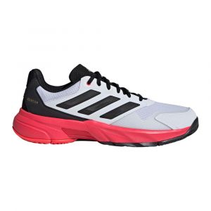 Adidas CourtJam Control 3 Chaussures Toutes Surfaces Hommes - Blanc, Noir