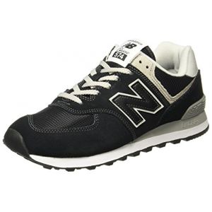 Image de New Balance WL574EB, Baskets, Femme, Noir (Black), 40.5 EU