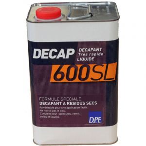 DPE - Décapant liquide très rapide et sans rinçage decap 600 sl - 5L