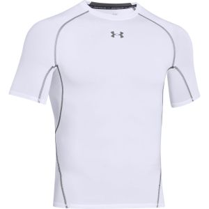 Image de Under Armour Under Armour - Heat Gear T-Shirt - manches courtes - Homme - Blanc (Blanc) - Taille: M