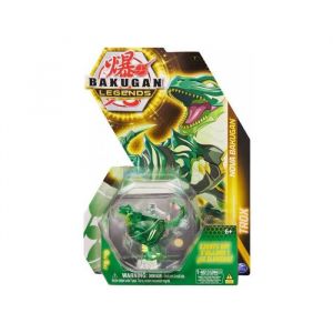 Bakugan Coffret - pack legends trox : boule verte transparente figurine - nova s&eacute;rie 4 - set jouet gar&ccedil;on et carte animal