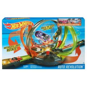 Image de Mattel Hot Wheels - Ensemble de pistes Roto Revolution