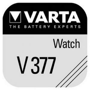 Image de Varta Pile bouton V377 SR 66 1,55 volts à l'oxyde d'argent