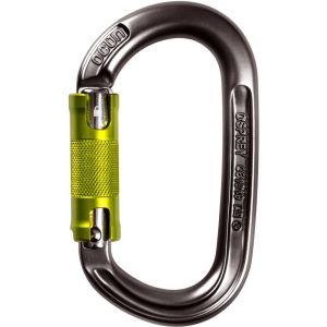 Ocun Mousquetons Osprey Twist - Anthracite / Green - Taille One Size