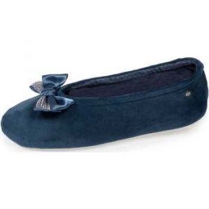 Isotoner Chaussons ballerines Femme Bleu canard