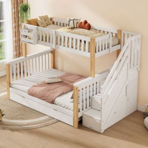 Lit coffre 140x200cm, sans matelas, velours, lit double, gris