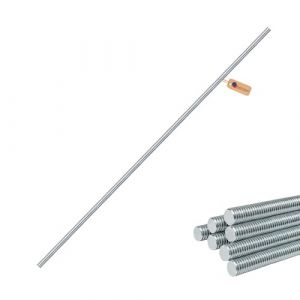 GeZu Impex Tige Filet&eacute;e M3 1000 mm A2 Acier Inoxydable Barre Filet&eacute;es Enti&egrave;rement Tige Filet&eacute;e pour Charges Lourdes