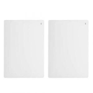 Vaessen Creative Cut ?Em Easy E, Lot de 2, Plaques de Embossing de Rechange, A5 Grande Taille pour Machine de Découpe et Gaufrage, Métal, Transparent