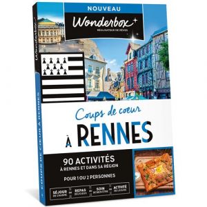 Wonderbox Coffret cadeau Coups de cœur à Rennes
