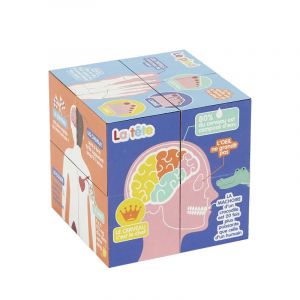 Cube Educatif "Corps H ain" 7cm Multicolore Prix