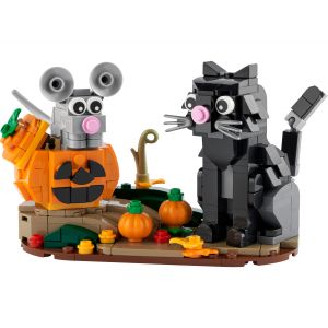 Image de Lego Chat et Souris d'Halloween 40570