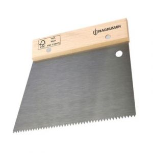 Image de Peigne cranté à colle pour carrelage Magnusson V4 à crans de 4mm 7"