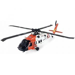 Amewi UH60 Black Hawk Coastguard Hélicoptère 6G/3D GPS RTF RC télécommandée