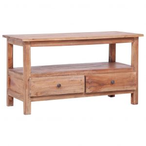 VidaXL Meuble Tv 90 X 40 X 50 Cm Bois De R¿¿Cup¿¿Ration Massif