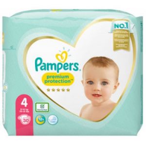 Pampers Couches premium protection, taille 3 midi