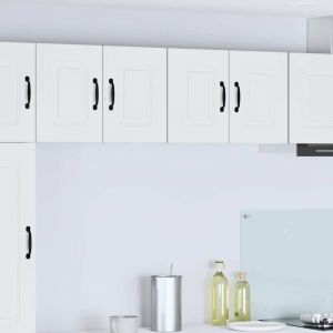 VidaXL Meuble mural de cuisine Blanc 60 x 31 x 40 cm Bois d'ing&eacute;nierie