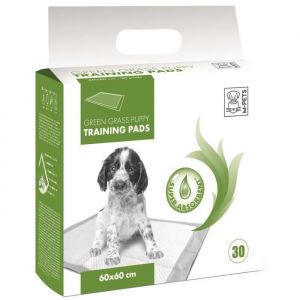 M pets Tapis d'apprentissage Green Grass 30 pièces 60 x 60 cm pour chiot