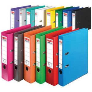 Herlitz MaX.file protect+ 10834729 Classeur A4 avec dos de 5 cm et reliure int&eacute;grale en film vert
