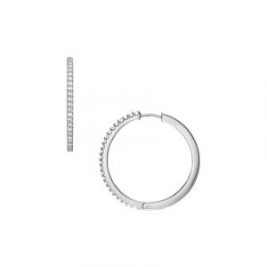 Fossil Creolen Metall 1 ct Damen (74.99 / 1 ct)