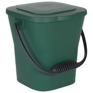 Eda Plastiques Seau à compost vert - 6L