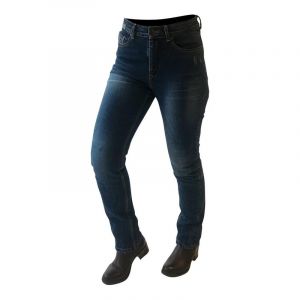 Overlap Jean moto femme Jessy bleuwash- US-34