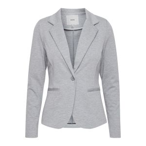 ICHI 20101801, Veston Femme, Gris - Grau