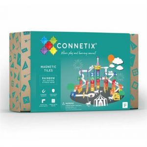CONNETIX Rainbow Ball Run Pack de 92 pièces