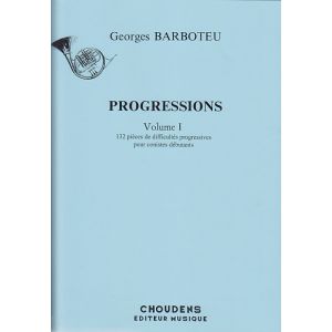 Image de Choudens Barboteu Georges - Progressions Vol.1 - Cor