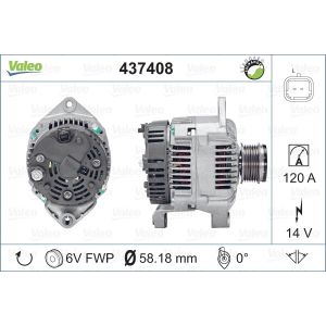 Valeo Alternateur 437408