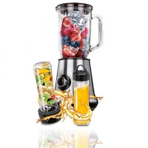 Mpm MBL-15M, Mélangeur de table, 1 L, Acier inoxydable, 1000 ml, 1000 L, 450 W