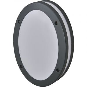 Osram Luminaire extérieur ENDURA CLASSIC ORBI W, applique murale, E27, gris foncé, aluminium, installation facile et rapide, diffuseur dépoli, classe de protection IP65, utilisation en extérieur