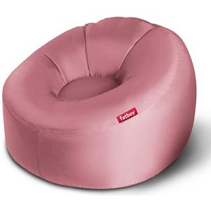 Image de Fatboy Chaise gonflable Lamzac O / Tissu - Ø 103 cm rose blush en tissu
