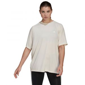 Adidas T-shirt Manche Courte Boyfr M Wonder White