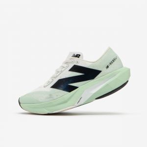 New Balance Chaussures FuelCell Rebel v4 blanc pur vert clair femme - 36