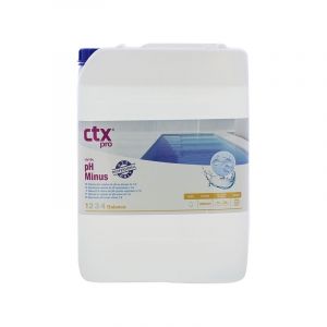 CTX - Produit d'entretien piscine 15 - pH Minus - Liquide - 20 l de
