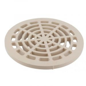 Nicoll Grille seule 185 mm pour siphon de cour SCP11S, coloris sable