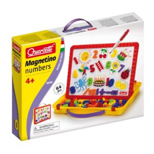 Quercetti Chiffres magnétiques avec valise - Magnetino Numbers