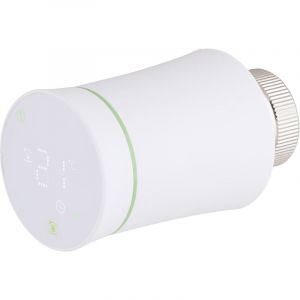 T&ecirc;te thermostatique programmable de radiateur blanche NOYON & THIEBAULT