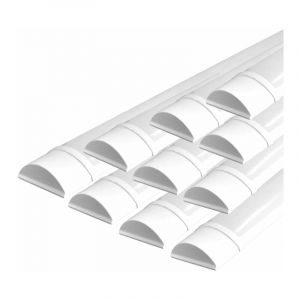 Silamp R&eacute;glette LED 120cm 30W IP40 (Pack de 10) - Blanc Neutre 4000K - 5500K
