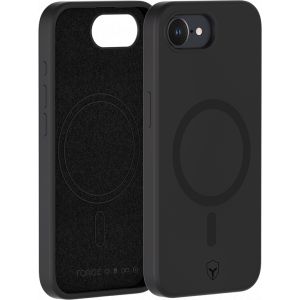 Force Case Coque iPhone 16e silicone Noire