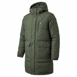 Lambretta Hommes Parka d'hiver doubl&eacute;e LM2503-KAKI