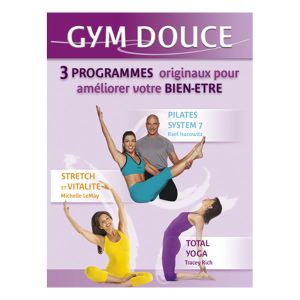 Image de Coffret Gym douce : Yoga Fondamental + Pilates 7 + Stretch et votalite