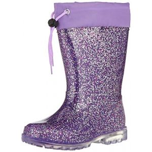 Lico Powerlight W Blinky, Bottes & Bottines de Pluie Garçon Fille, Violet (Lila/Pink/Silber Lila/Pink/Silber), 25 EU