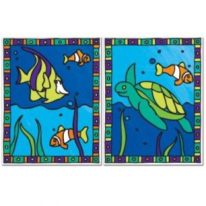 Royal & Langnickel MFP203 Ma première Peinture d'après les chiffres Tortue de mer/Poisson