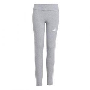 Adidas Fille ESSENTIALS 3 STRIPES LEGGINGS, medium grey heather/white, 13-14 Years