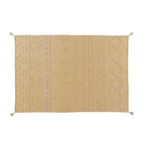 Lorena canals Tapis coton lavable miel 140x200cm