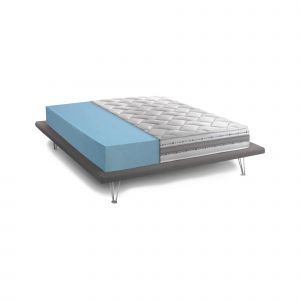 Dmora - Matelas simple Dmercat, Matelas déhoussable en Memory Foam et Waterfoam, 100% Made in Italy, Anti-acarien et hypoallergénique, Cm 80x200 h21